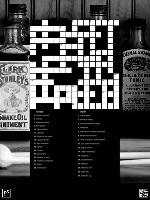 Charlatans Crossword