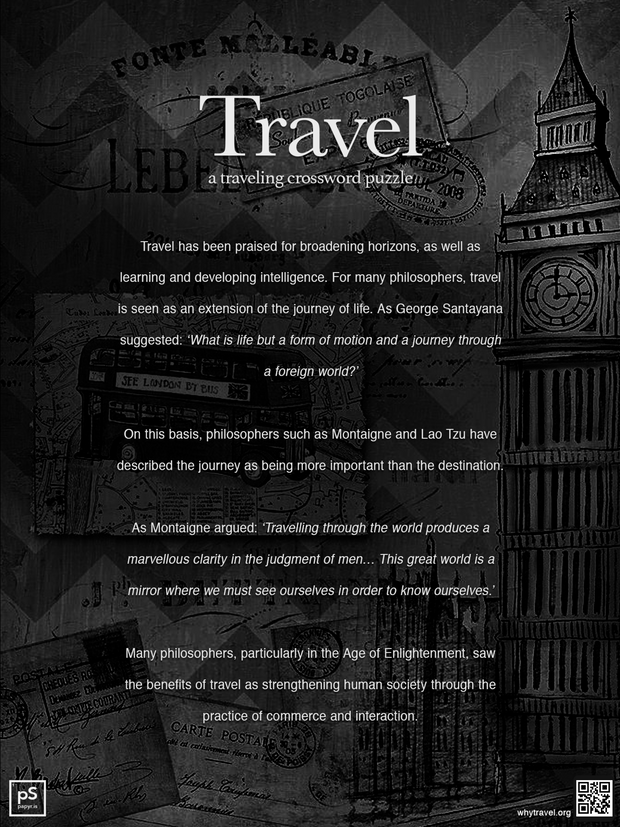 Travel Crossword